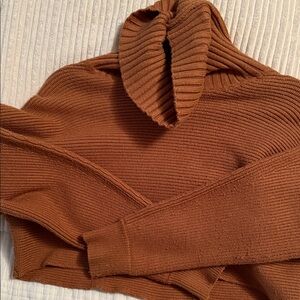 Cozy Brown Turtleneck Sweater